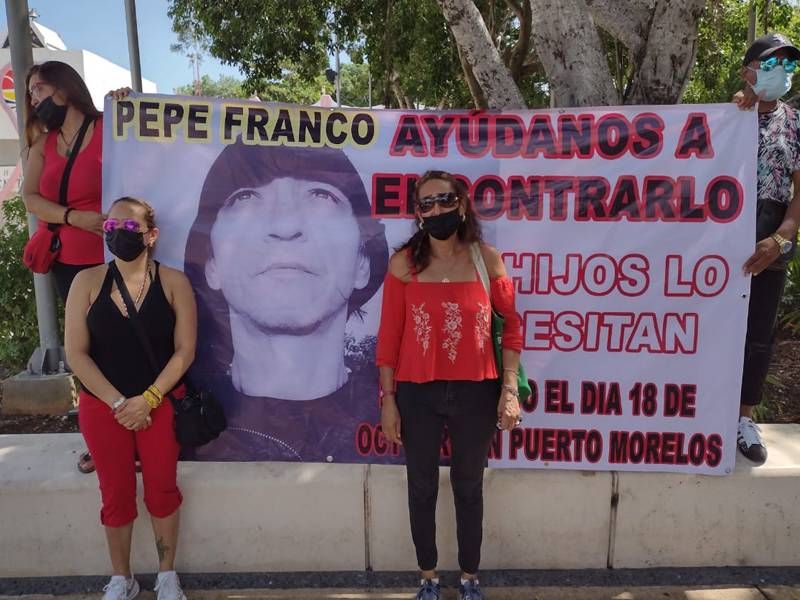 Denuncian desaparición de "Pepe" en Puerto Morelos