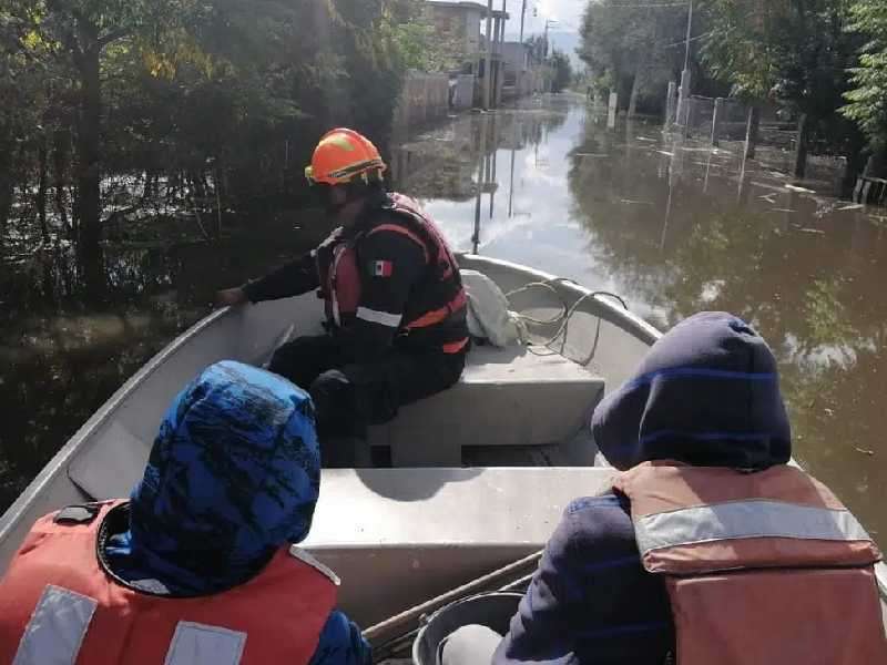 Gobierno de Guanajuato atiende contingencias por lluvias