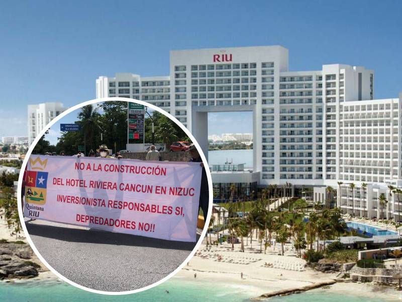 Activistas piden a AMLO intervenir en el caso del hotel RIU