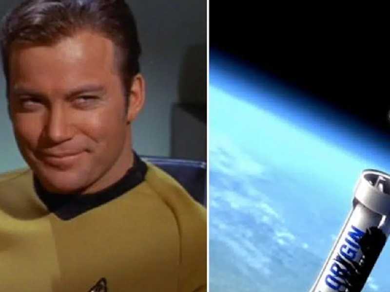 William Shatner de ÔÇÿStar TrekÔÇÖ viajará al espacio con Blue Origin