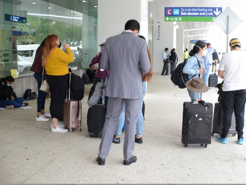 El aeropuerto de Cancún con más de 400 vuelos con 13 destinos diferentes