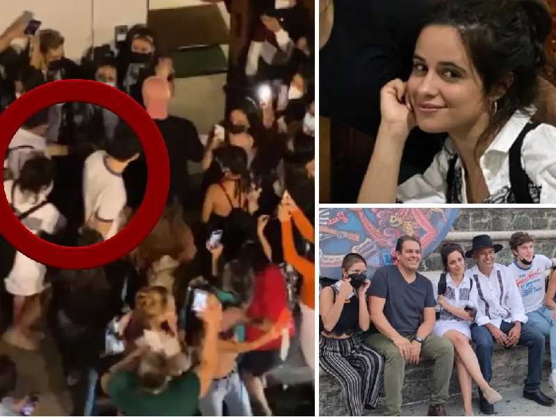 Shawn Mendes y Camila Cabello en México. ¡Fans los acosan!