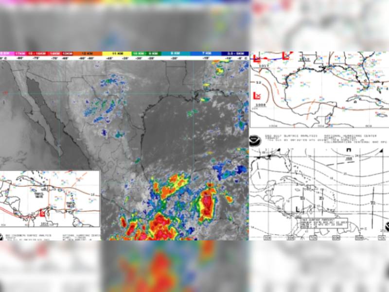 ¡Cuidado! Onda tropical 38 ocasionará fuertes lluvias en la Península de Yucatán