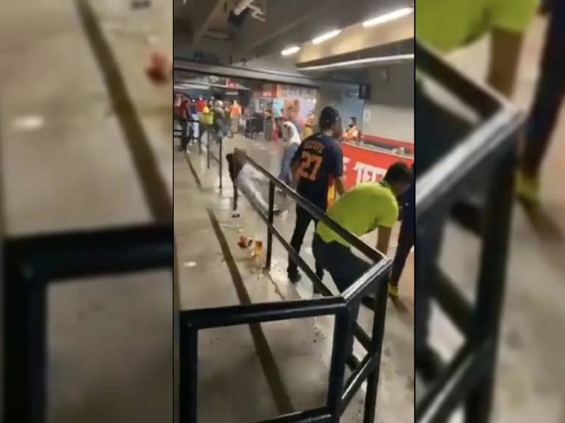 VIDEO. Captan pelea campal en estadio de Sultanes de Monterrey