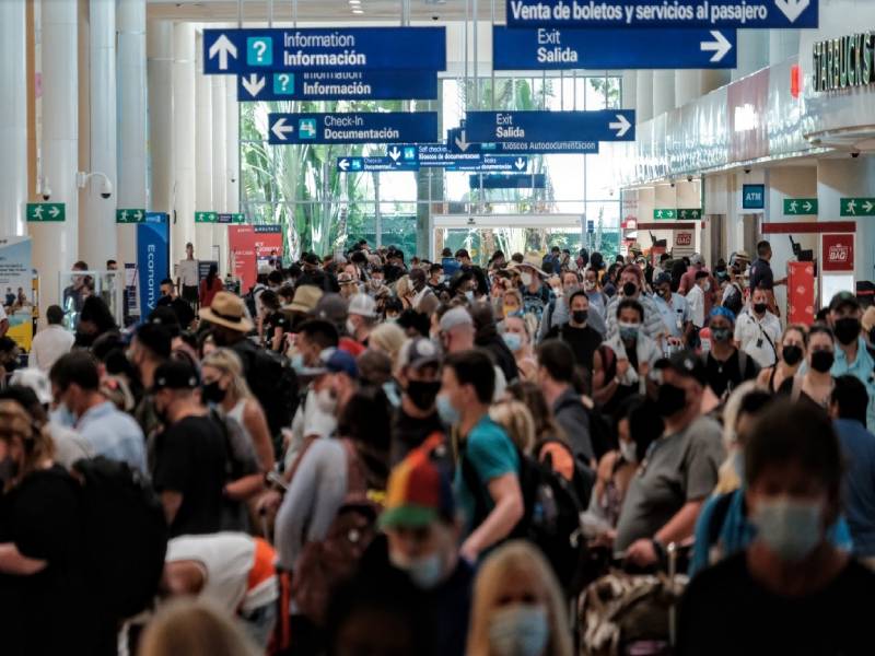 Aeropuerto de Cancún mantiene alto ritmo de operaciones con más de 430 vuelos