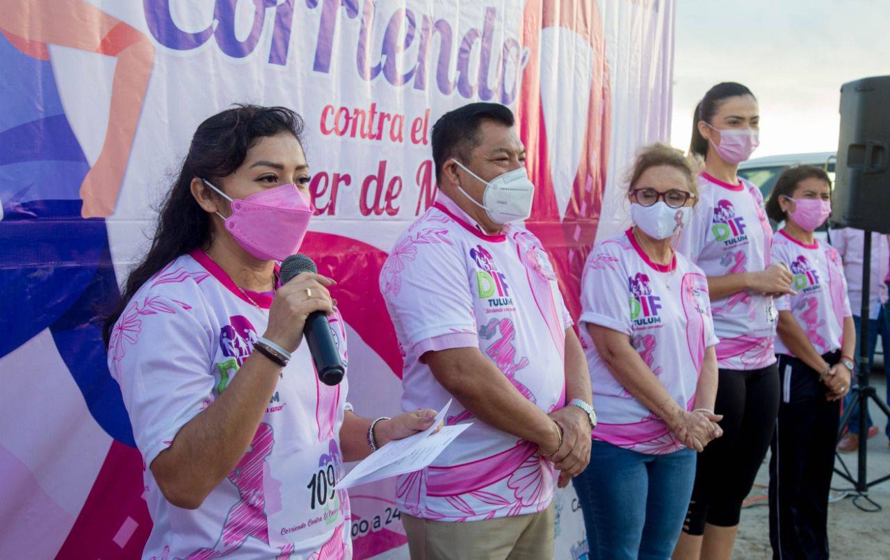 Prevenir el cáncer de mama es tarea de todos: DIF Tulum