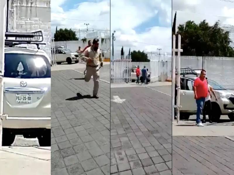 VIDEO: Sujetos armados atacan a personal de la CFE