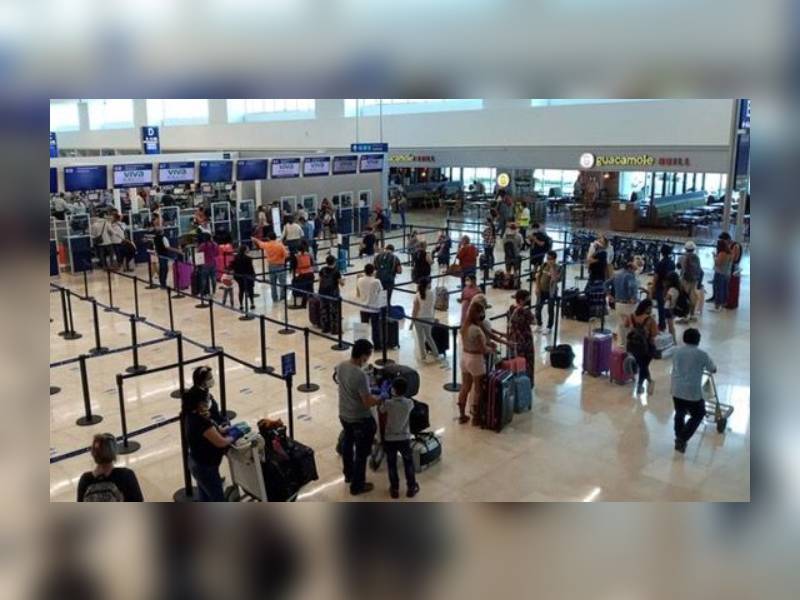Más de 200 vuelos aterrizarán hoy en el Aeropuerto de Cancún