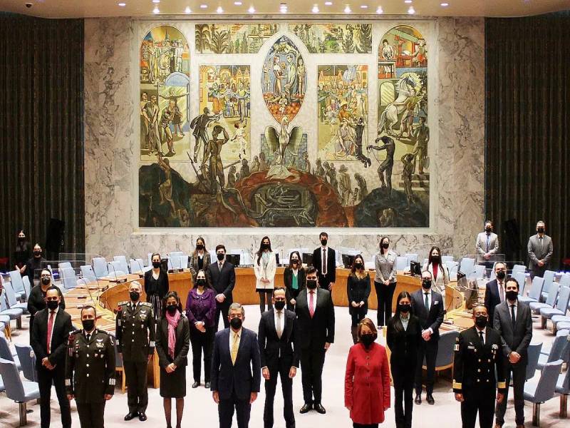 México asume la presidencia del Consejo de Seguridad de la ONU