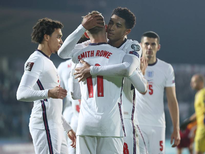 Inglaterra golea 10-0 a San Marino y obtiene su pase al Mundial de Qatar 2022