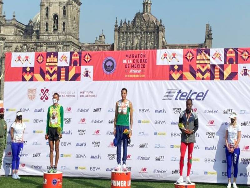 México vuelve al podio del Maratón de la CDMX luego de 12 años