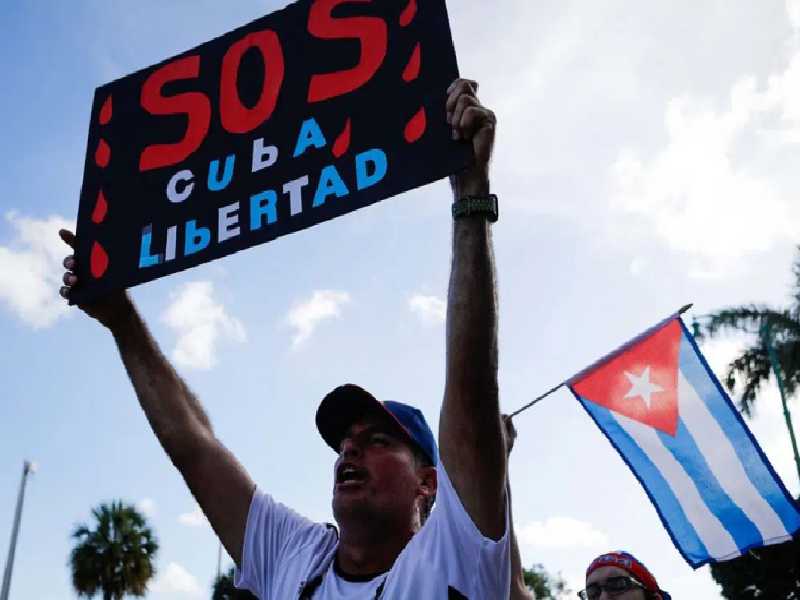 VIDEO. Cubanos alistan manifestaci├│n opositora a D├¡az-Canel