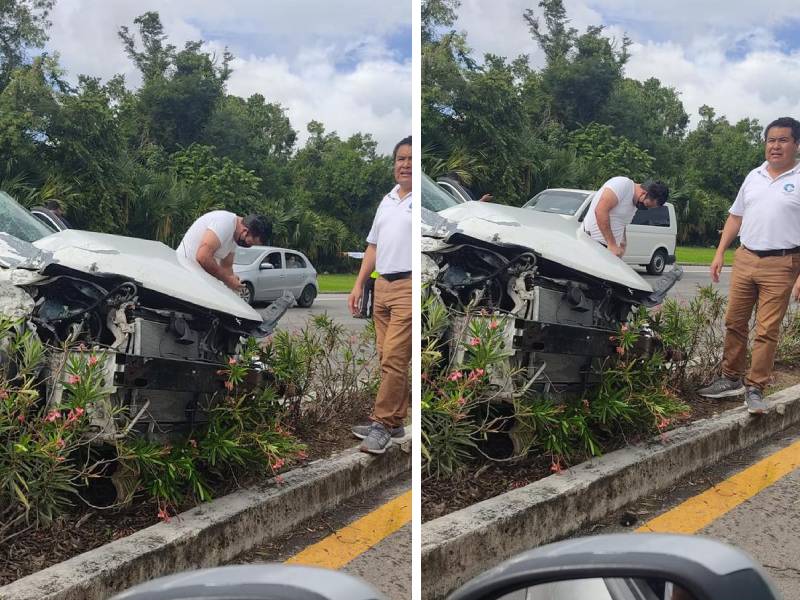 accidente en el Aeropuerto