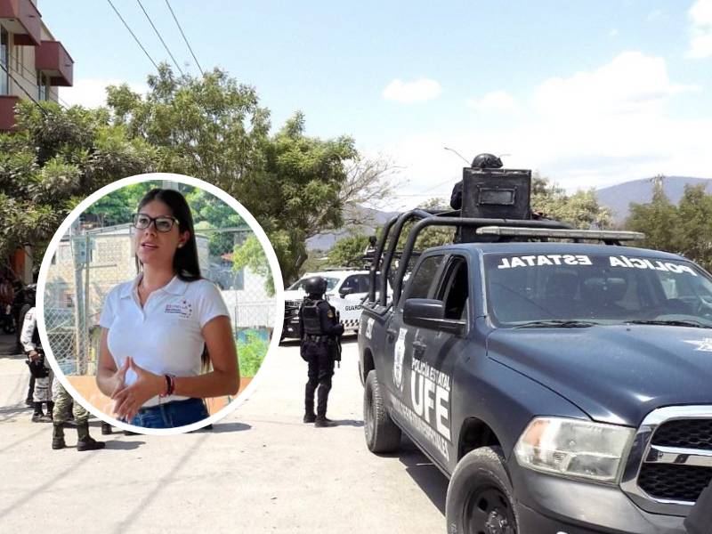 Video. Resguarda Policía de Guerrero casa de diputada tras ataque armado