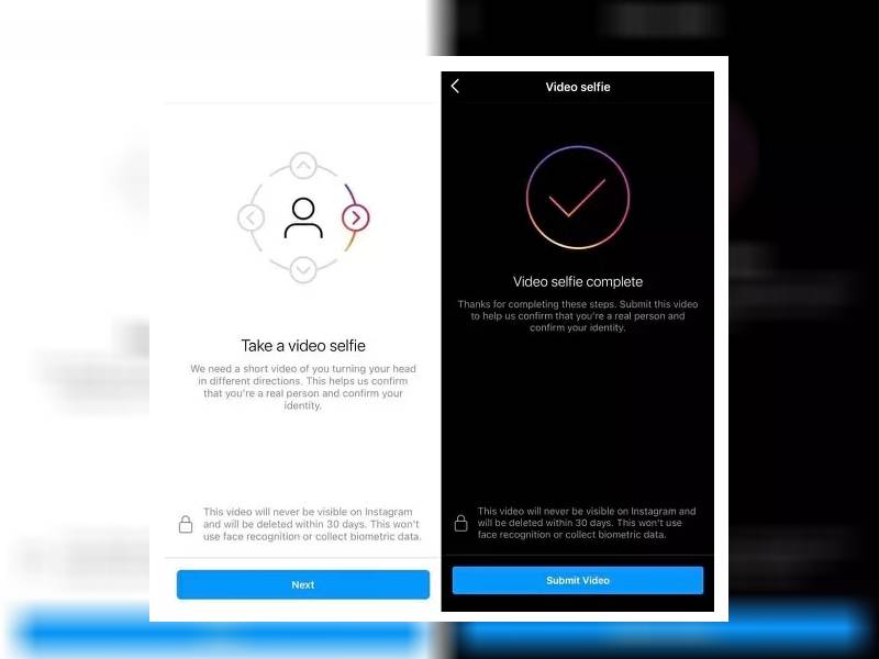 ¿Cómo será la verificación por selfie de Instagram?