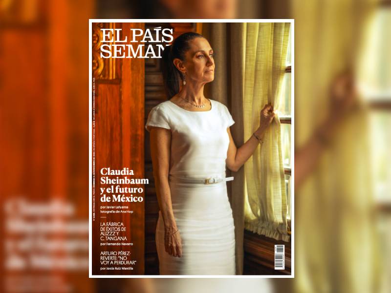 Claudia Sheinbaum en la portada de la revista El País Semanal