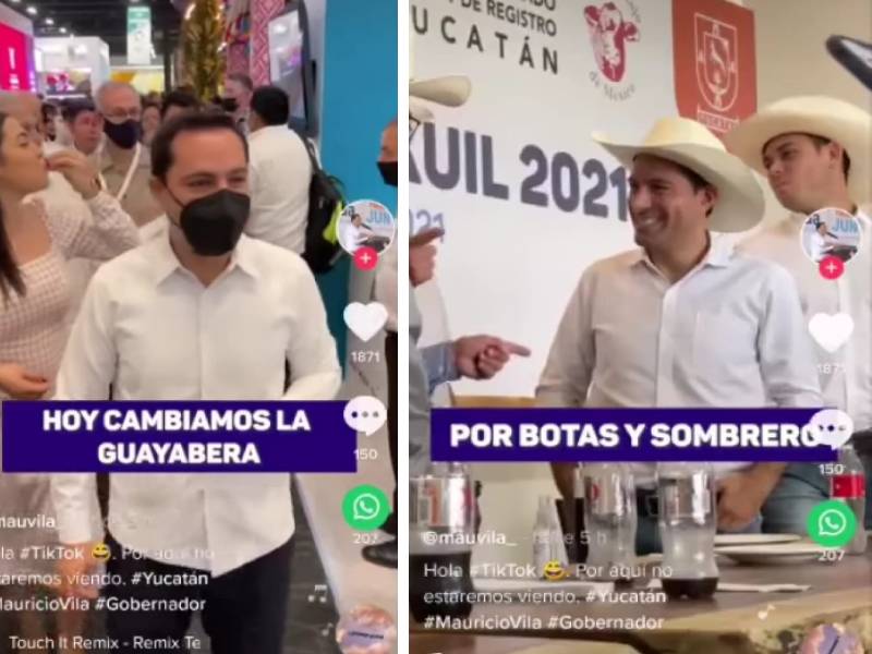 El gobernador de Yucatán Mauricio Vila hace su debut en TikTok