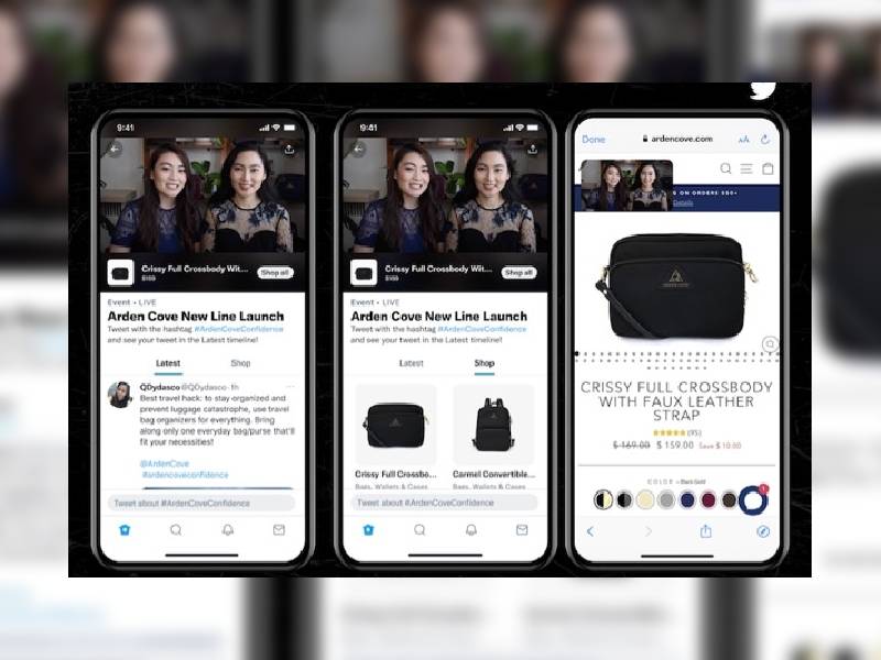 Twitter incorpora streaming y eCommerce en nueva función: Live shopping