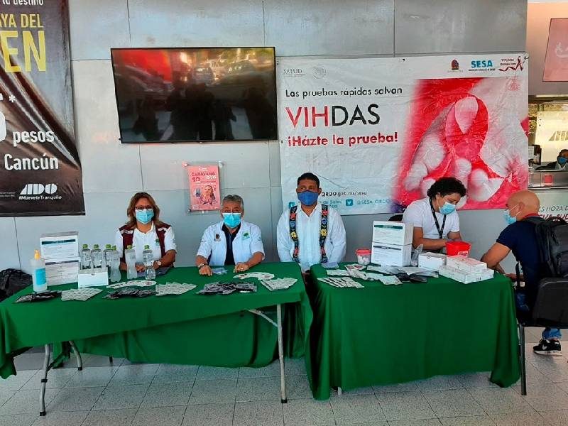 Realizan en Cancún campaña de detección de VIH