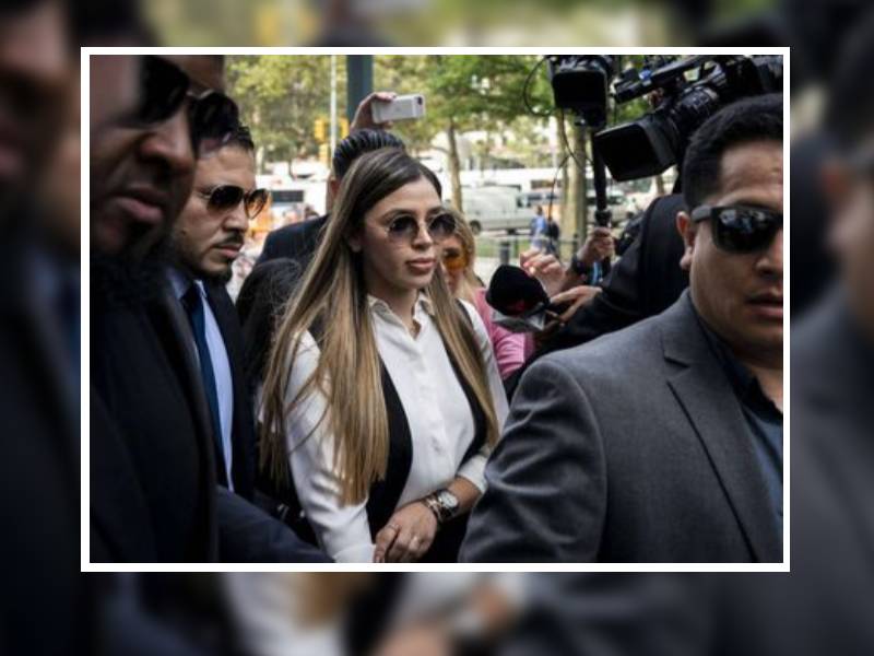 Juez dicta tres años de prisión a Emma Coronel, esposa de El Chapo