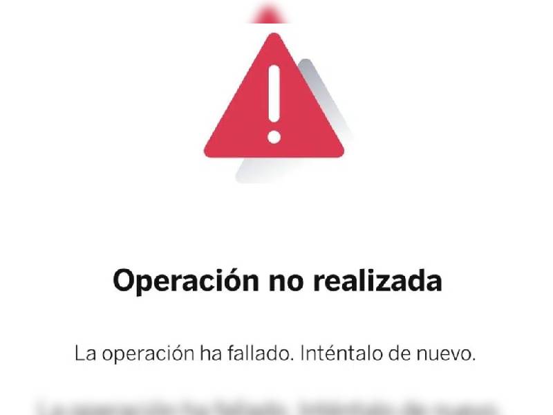 ¿Otra vez? Más fallas en servicios de BBVA