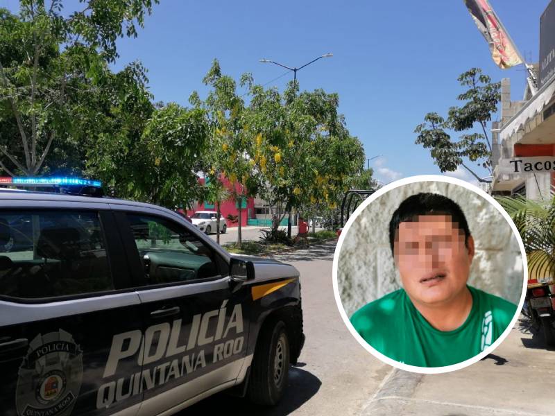 Detienen a presunto homicida en Playa del Carmen