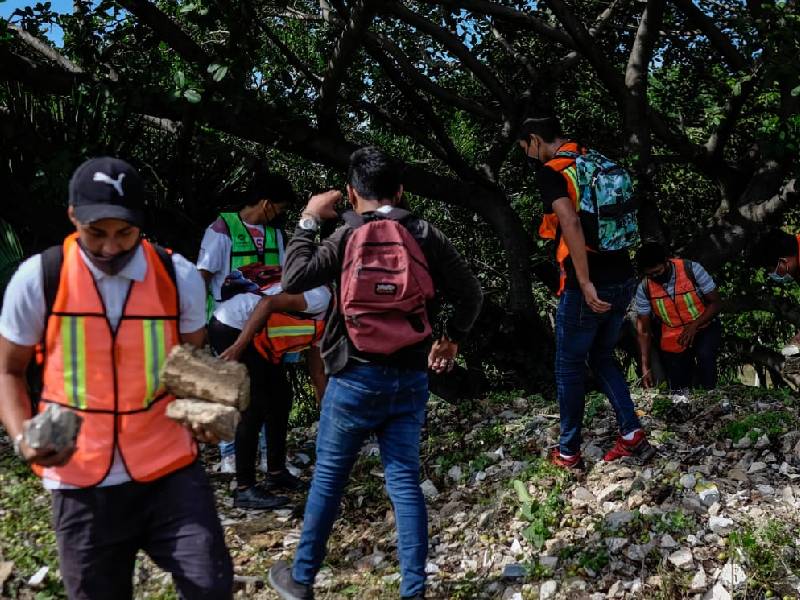 Trabajan en Benito Juárez, por un lugar limpio y sustentable