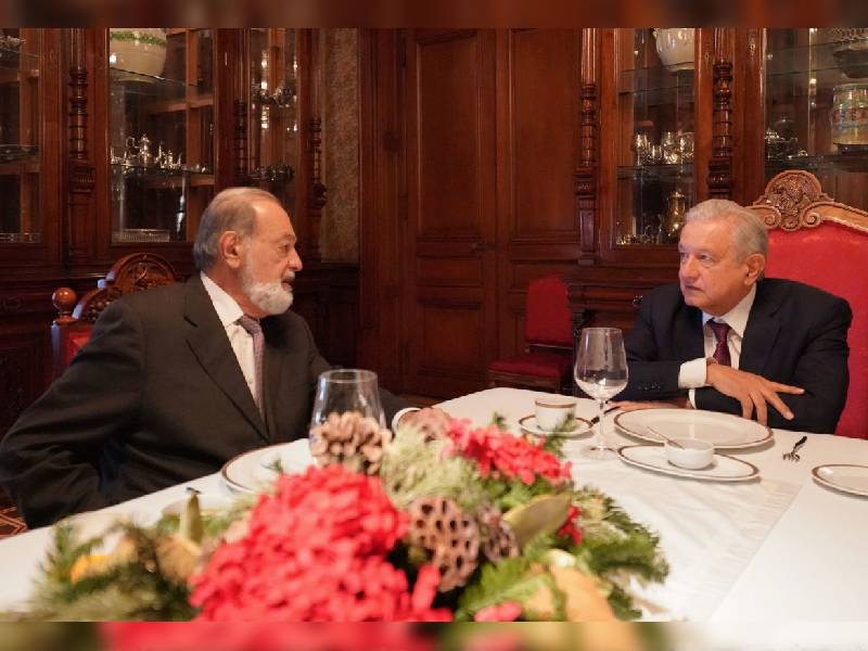 Carlos Slim es un empresario institucional, no promueve la oposición: AMLO