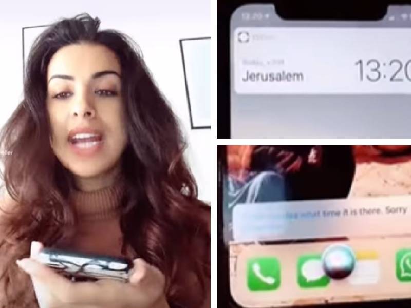Usuaria demuestra que Siri ¡discrimina! a Palestina
