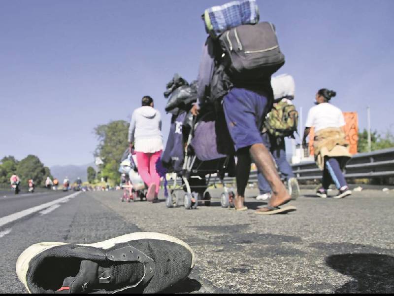 Buscarán migrantes reuniones con Gobierno federal