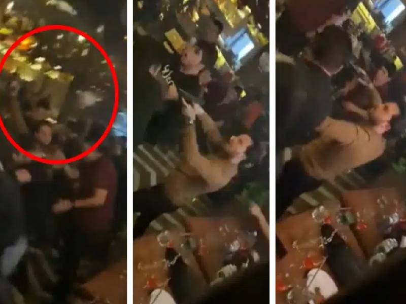 Video. Captan a presunto sobrino del ¡Chapo! disparando al aire en un bar de Culiacán