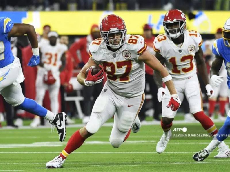 NFL: Travis Kelce decide el triunfo de Chiefs ante Chargers en la prórroga