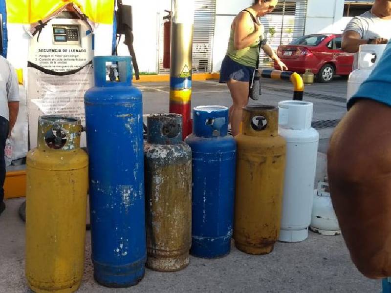 Cinco municipios del estado con menor precio de Gas LP