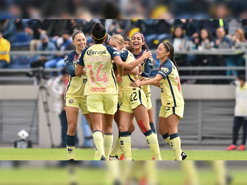 América femenil le gana 2-1 a Chivas en ida de los cuartos de final