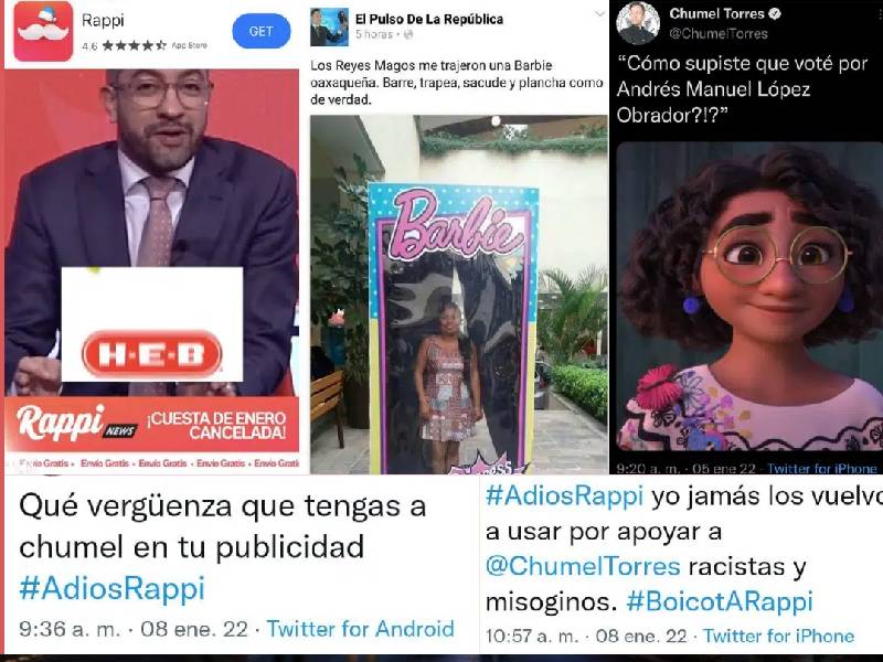 #Adiós Rappi , tachan de racista a la app por la publicidad con Chumel