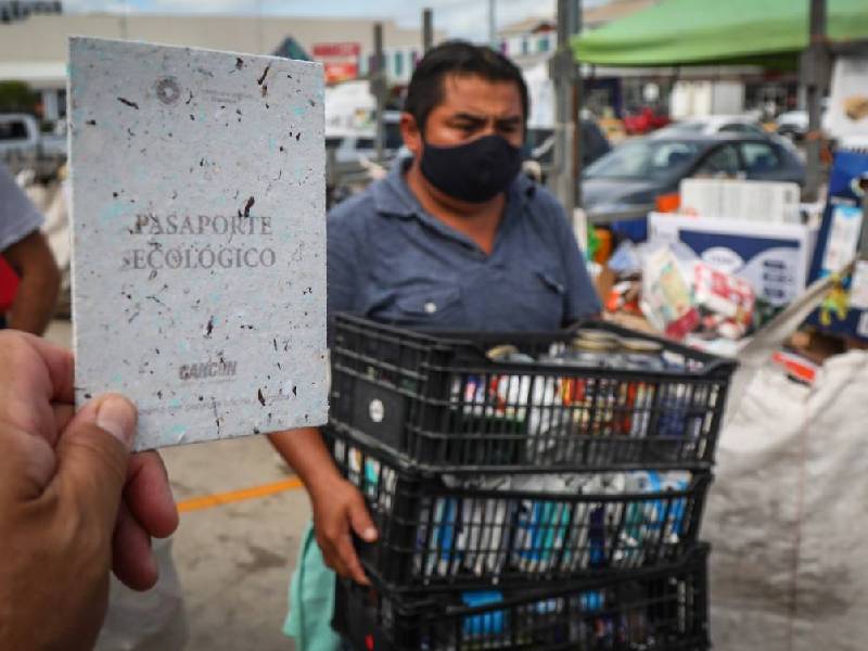 Fomentan el reciclaje con nuevo pasaporte ecológico en Cancún