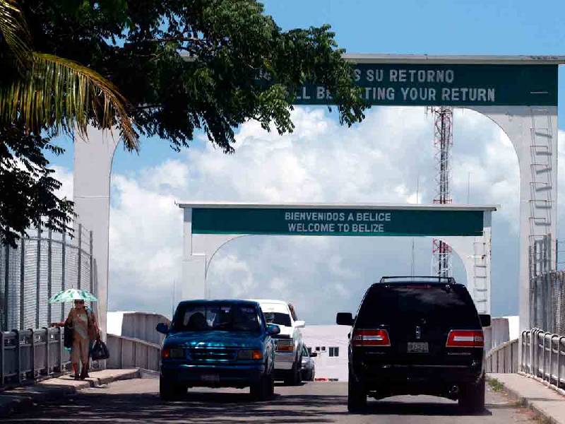 frontera de Belice