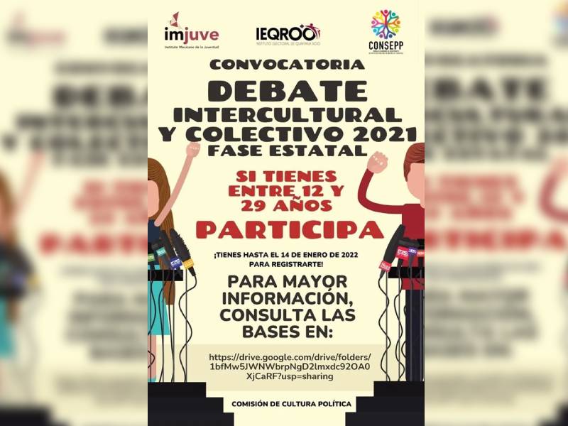Invita el Ieqroo a participar en el Debate Intercultutral y Colectivo