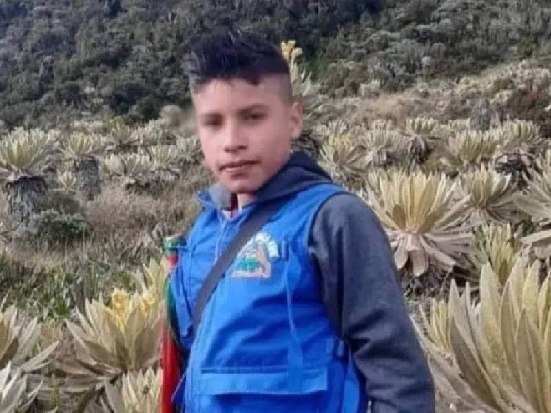 Ambientalista de 14 años es asesinado a tiros en Colombia