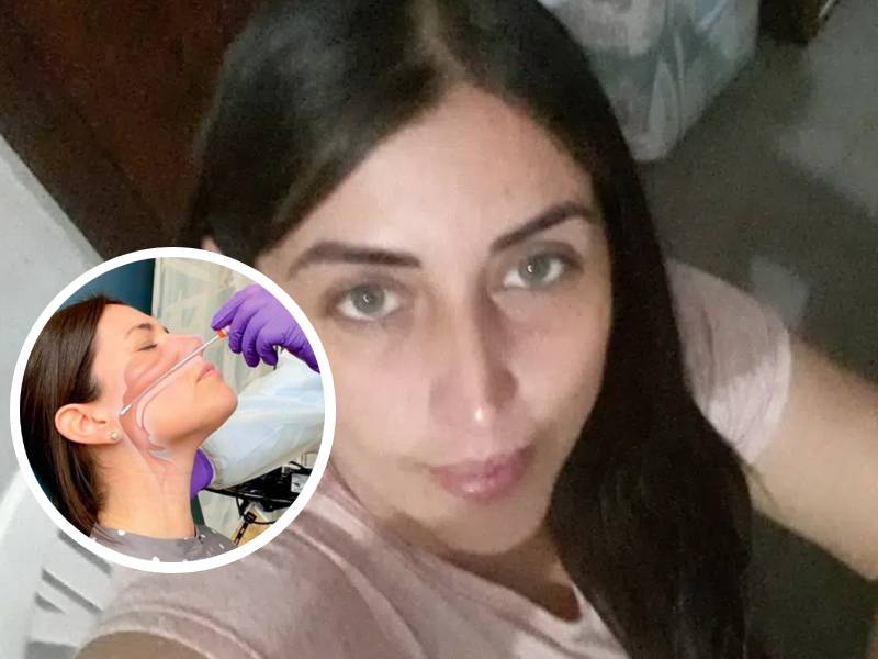 Mujer pierde el cartílago de su nariz por una PCR mal realizada