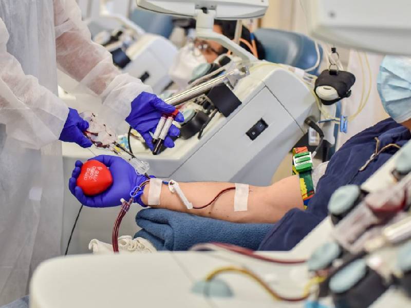 Donan sangre para salvar niños con cáncer