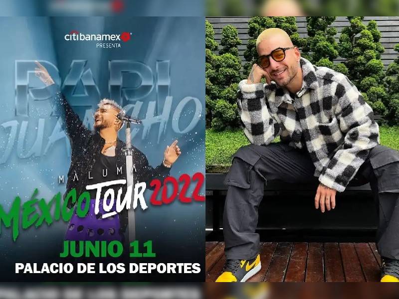 Maluma anuncia tour por México con su gira ¡Papi Juancho!