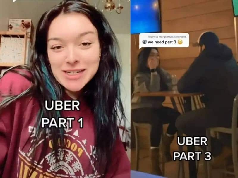 Video: Joven taxista descubre infidelidad en Uber; el chico era su pasajero