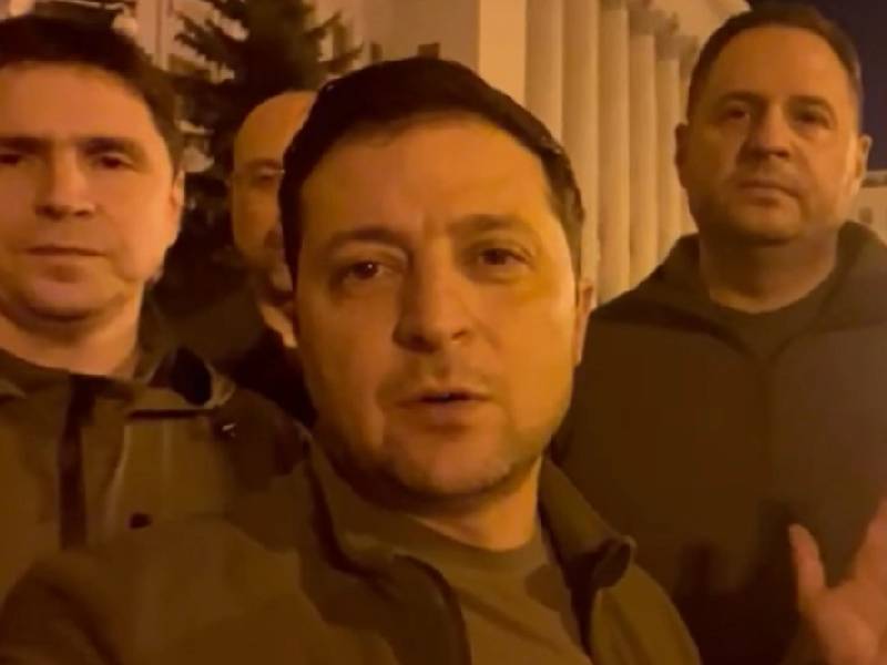 ¡Estamos todos aquí!, en Kiev, afirma el presidente ucraniano en un video