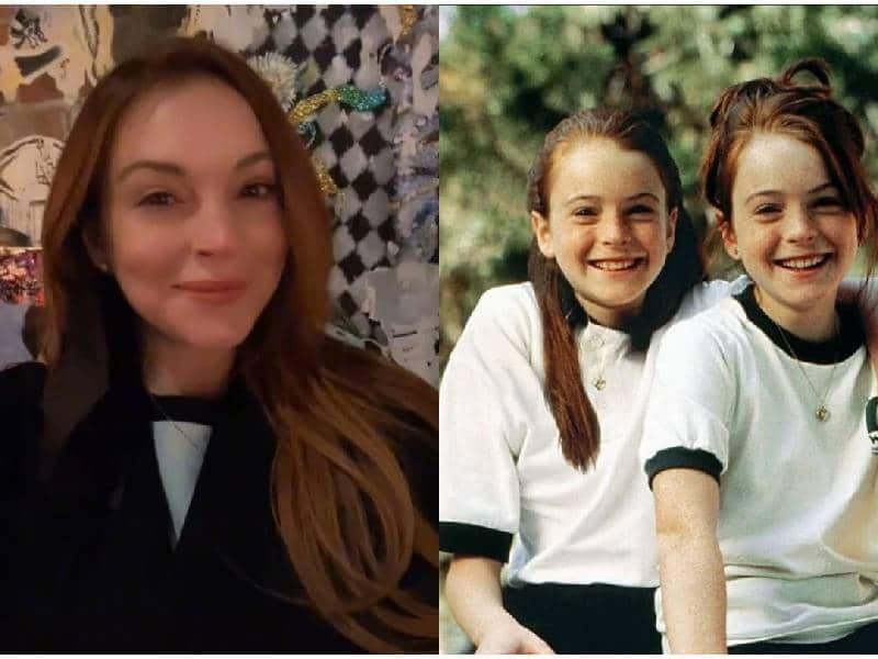 ¿Annie y Hallie de regreso?: Lindsay Lohan recrea famosa escena de Juego de Gemelas