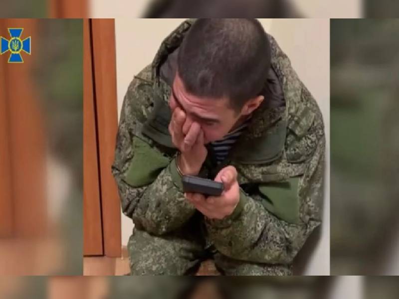 Video: Soldado ruso es captado llorando por ataques de Rusia a Ucrania