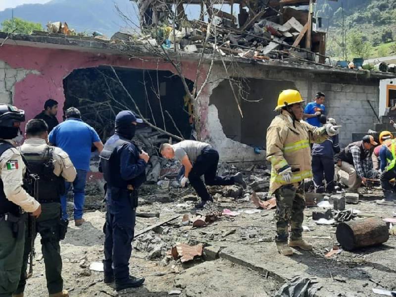 Explosión de polvorín deja 6 muertos y un herido en Veracruz