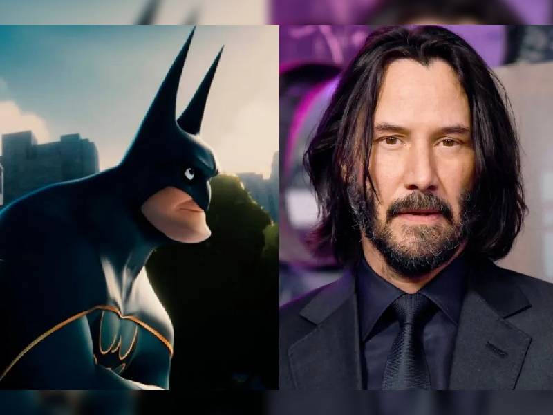 Keanu Reeves es Batman en la cinta ¡DC Liga de Supermascotas!