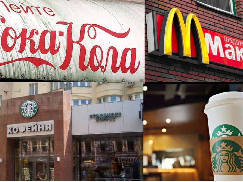 Bajo presión, Coca Cola, McDonald’s y Starbucks se retiran de Rusia