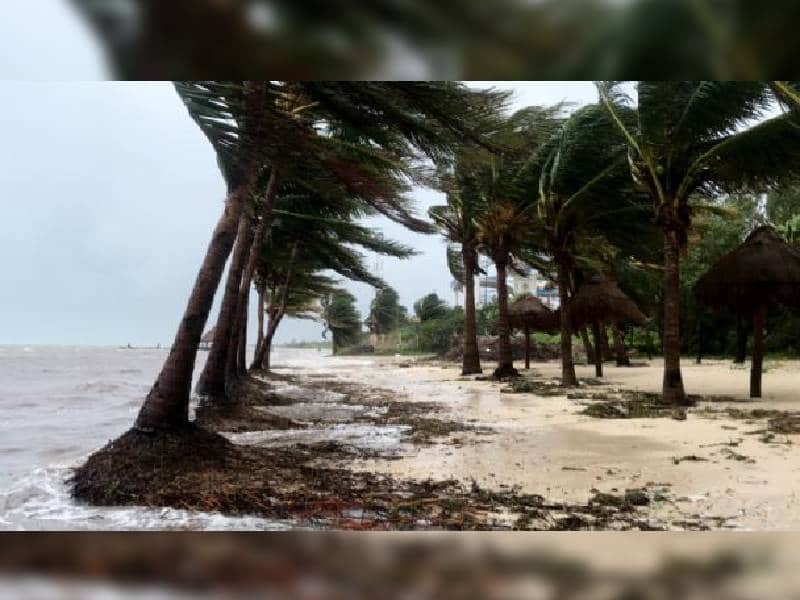 Quintana Roo tendrá vientos de hasta 60 km/h